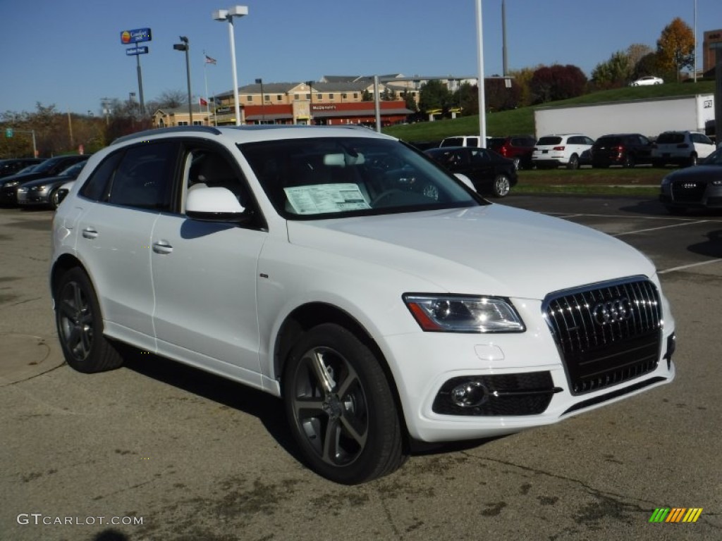Ibis White 2016 Audi Q5 3.0 TFSI Premium Plus quattro Exterior Photo #108310884