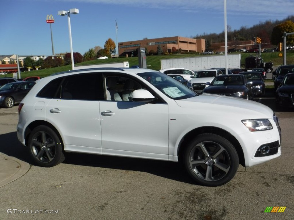 2016 Q5 3.0 TFSI Premium Plus quattro - Ibis White / Titanium Gray photo #10
