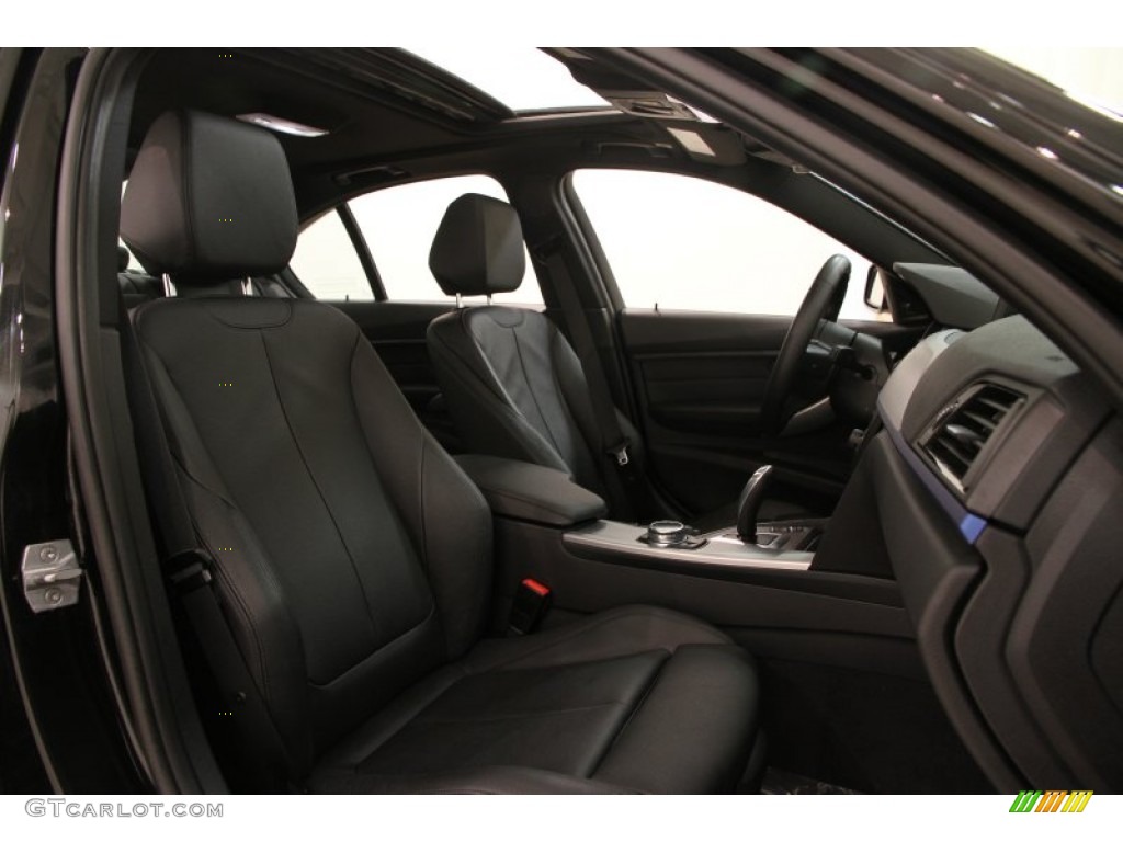 2014 3 Series 335i xDrive Sedan - Black Sapphire Metallic / Black photo #18