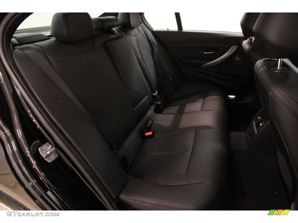 2014 3 Series 335i xDrive Sedan - Black Sapphire Metallic / Black photo #19
