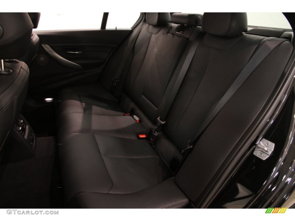 2014 3 Series 335i xDrive Sedan - Black Sapphire Metallic / Black photo #20