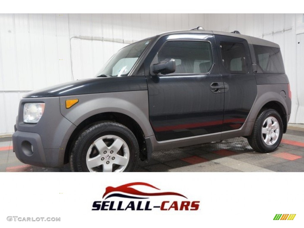 2003 Element EX AWD - Nighthawk Black Pearl / Black photo #1