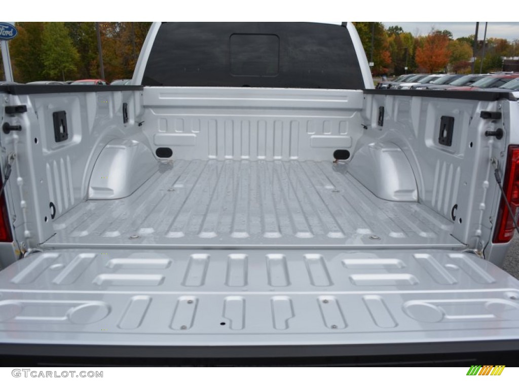 2015 F150 Lariat SuperCrew - Ingot Silver Metallic / Black photo #7