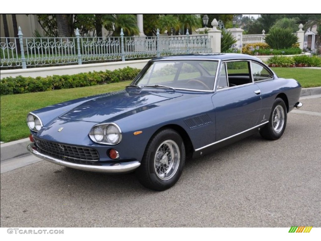 Azzurro Metallizzato (Blue Metallic) 1964 Ferrari 330 GT 2+2 Coupe Exterior Photo #108316158