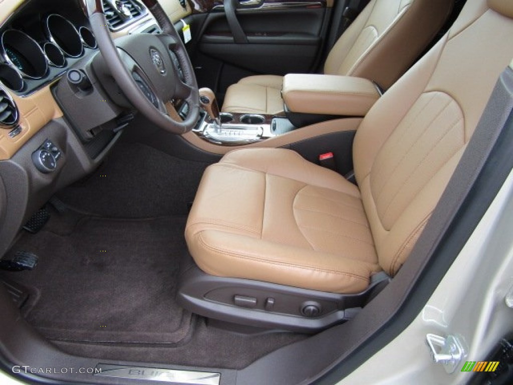 Choccachino Cocoa Interior 2016 Buick Enclave Leather Photo