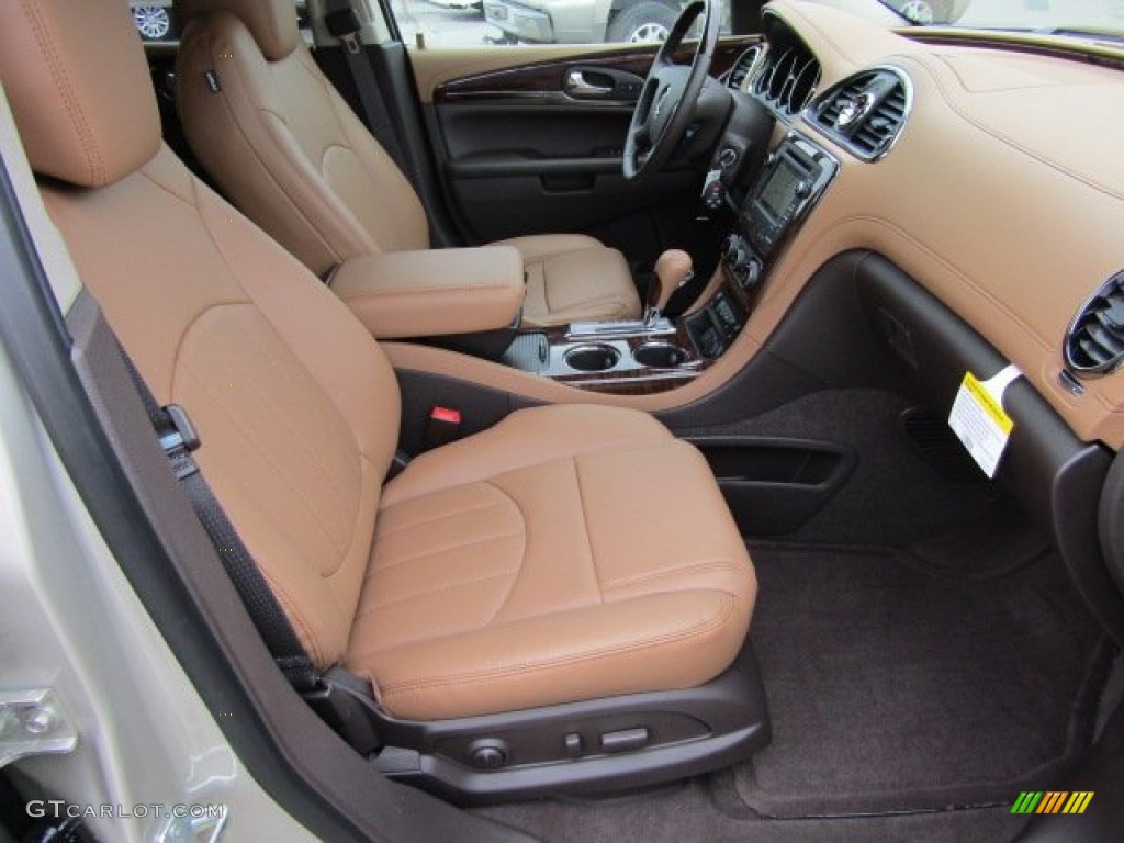 2016 Enclave Leather - Sparkling Silver Metallic / Choccachino/Cocoa photo #22