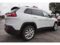 2016 Bright White Jeep Cherokee Limited  photo #3