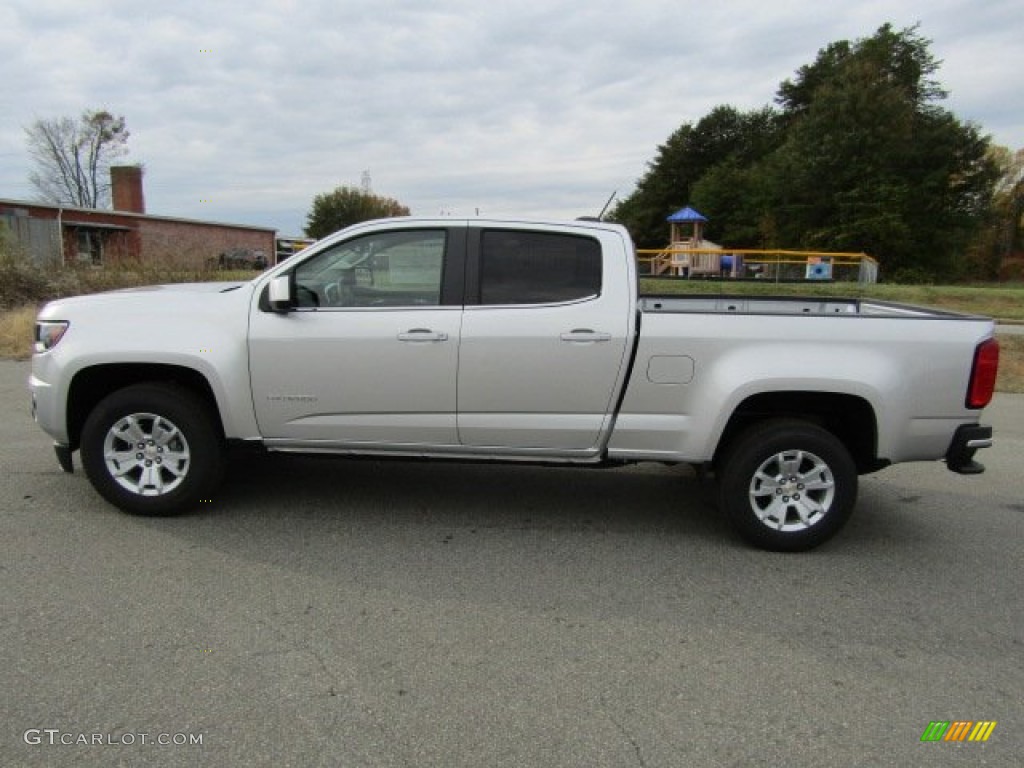 Silver Ice Metallic 2016 Chevrolet Colorado LT Crew Cab Exterior Photo #108317620