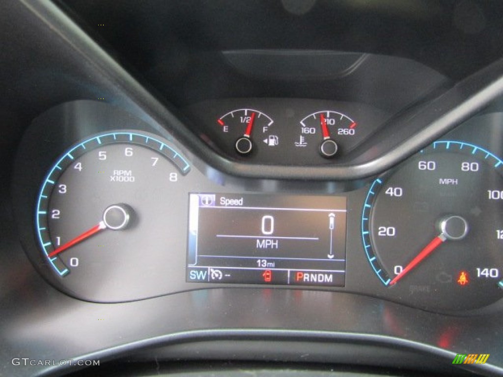 2016 Chevrolet Colorado LT Crew Cab Gauges Photo #108317832