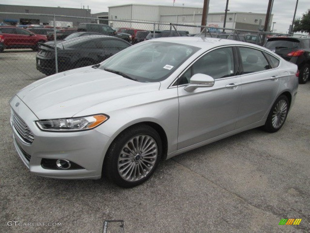 2016 Fusion Titanium - Ingot Silver Metallic / Charcoal Black photo #19