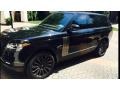 2014 Santorini Black Metallic Land Rover Range Rover Supercharged  photo #2