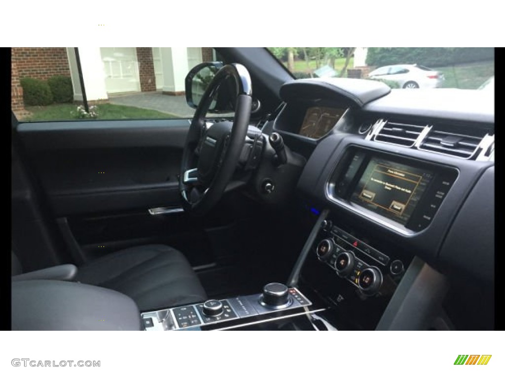 2014 Range Rover Supercharged - Santorini Black Metallic / Ebony/Ebony photo #5