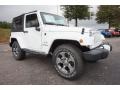Bright White 2016 Jeep Wrangler Sahara 4x4 Exterior
