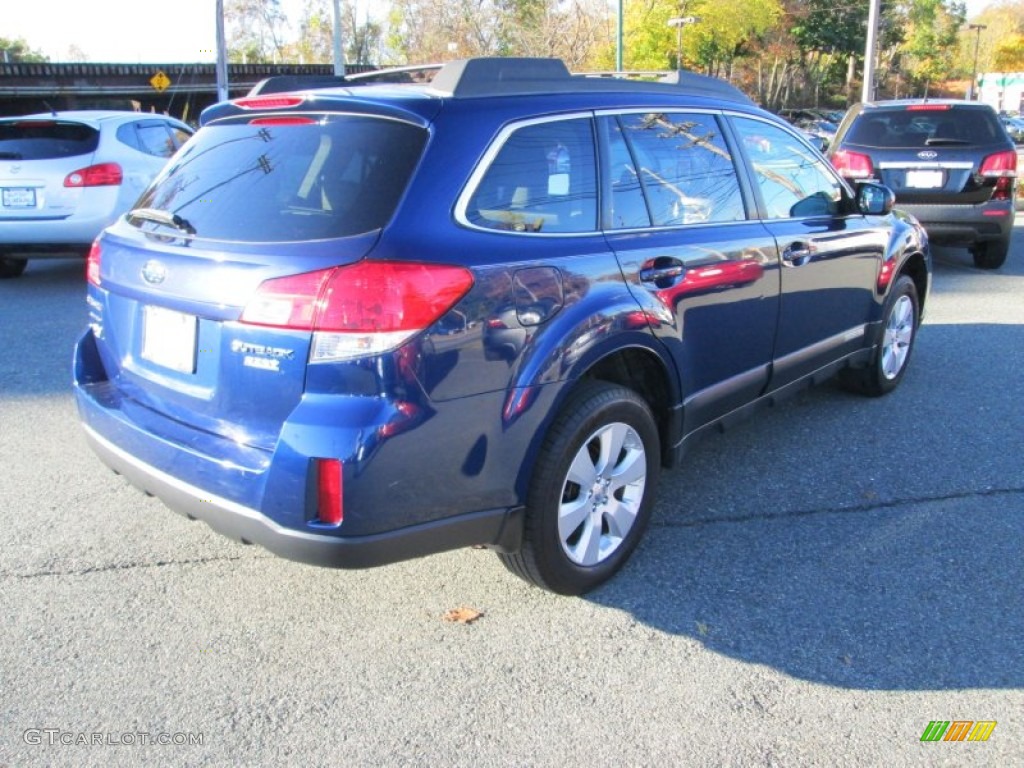 2010 Outback 2.5i Limited Wagon - Azurite Blue Pearl / Warm Ivory photo #6