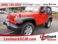 Firecracker Red - Wrangler Sport Photo No. 1