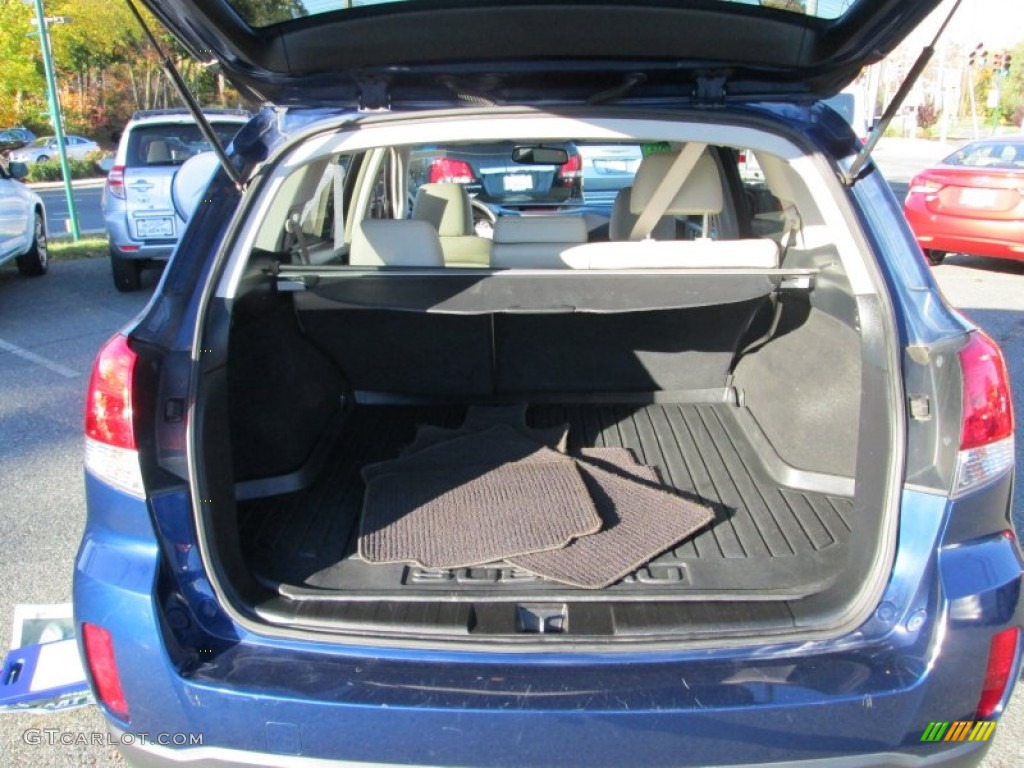 2010 Outback 2.5i Limited Wagon - Azurite Blue Pearl / Warm Ivory photo #19