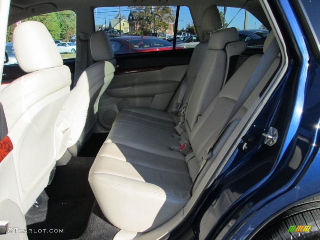 2010 Outback 2.5i Limited Wagon - Azurite Blue Pearl / Warm Ivory photo #20
