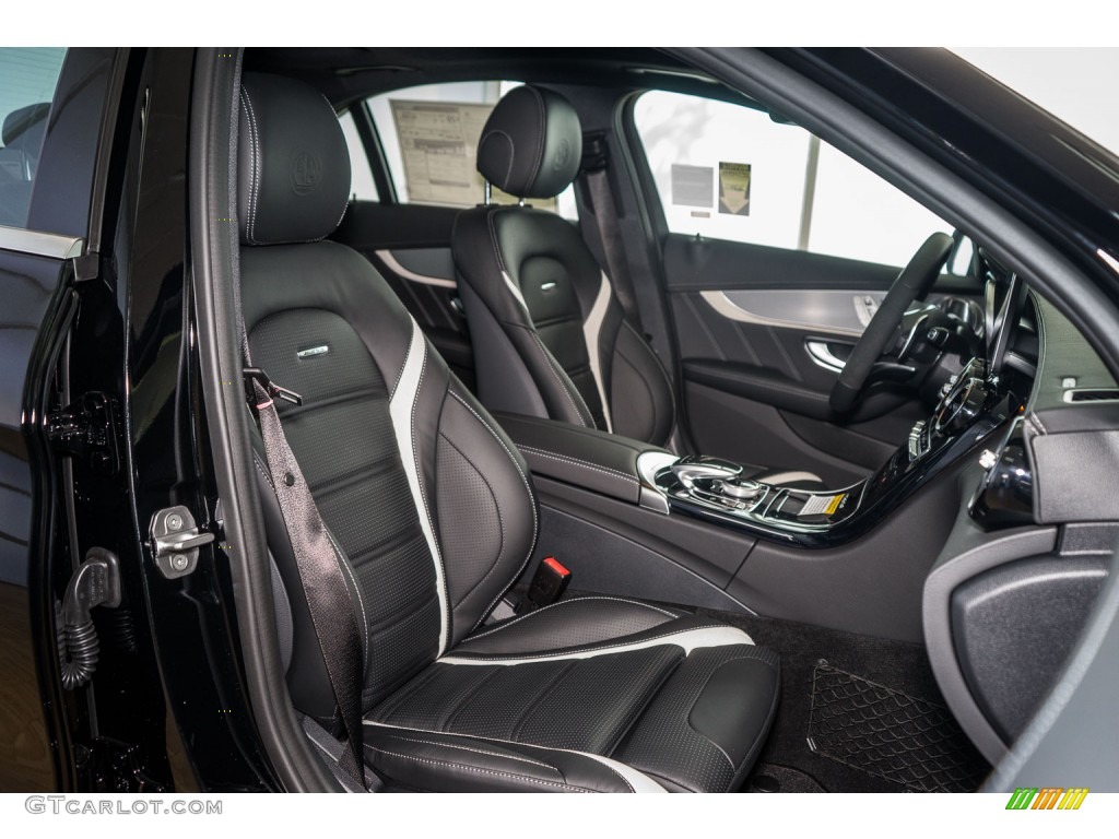 S Model Black/Grey Accent Interior 2016 Mercedes-Benz C 63 S AMG Sedan Photo #108321306