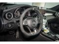 2016 Mercedes-Benz C S Model Black/Grey Accent Interior Steering Wheel Photo