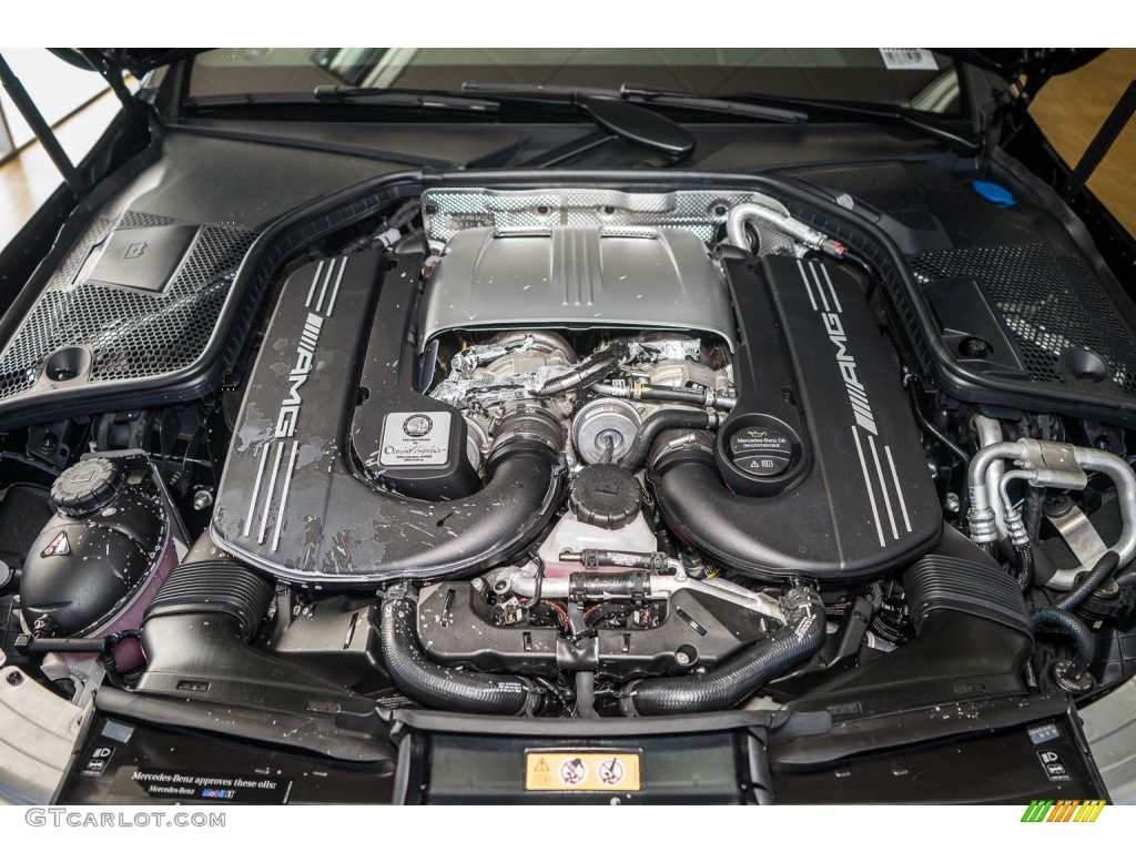 2016 Mercedes-Benz C 63 S AMG Sedan 4.0 Liter AMG DI biturbo DOHC 32-Valve VVT V8 Engine Photo #108321561