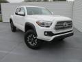 Super White 2016 Toyota Tacoma TRD Off-Road Double Cab 4x4 Exterior