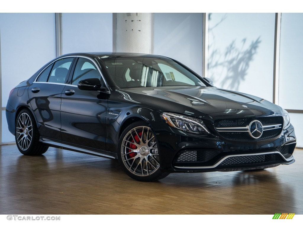 Black 2016 Mercedes-Benz C 63 S AMG Sedan Exterior Photo #108321657