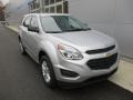 Silver Ice Metallic 2016 Chevrolet Equinox LS AWD Exterior