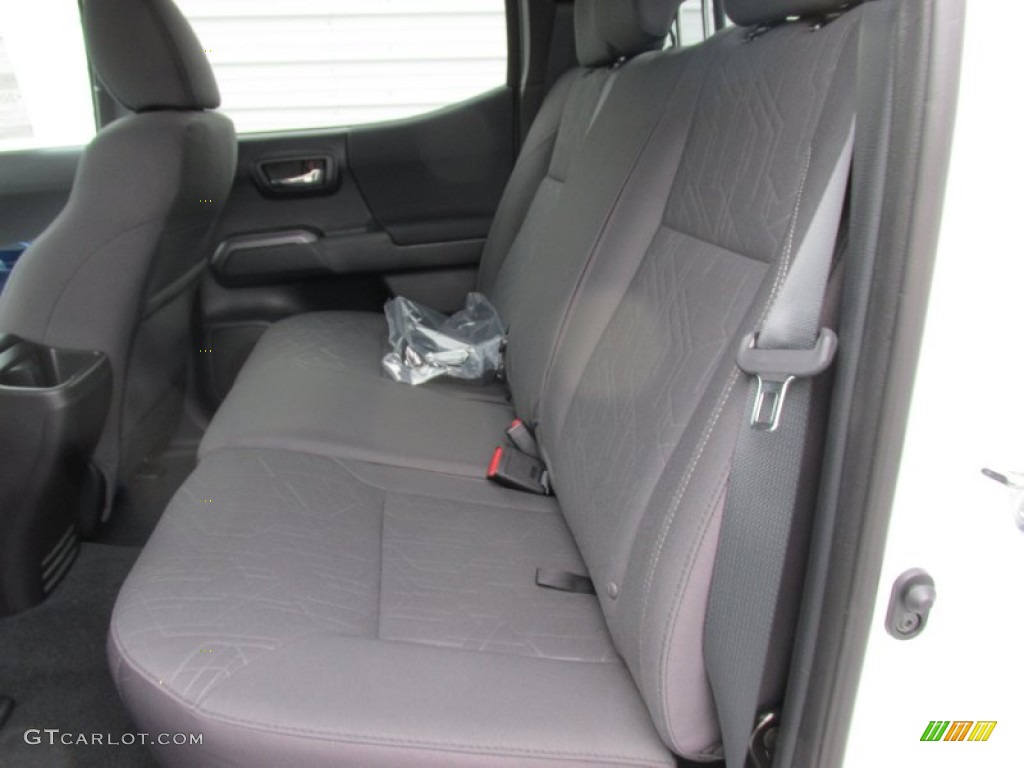 2016 Toyota Tacoma TRD Off-Road Double Cab 4x4 Rear Seat Photos