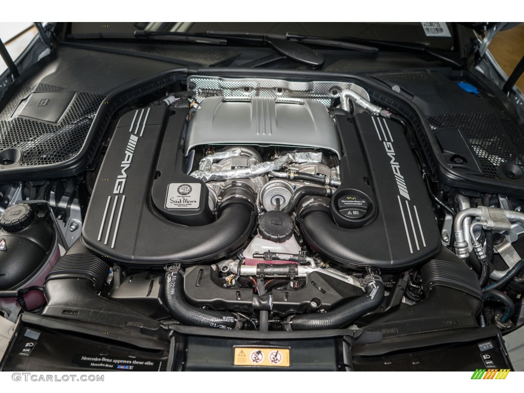 2016 Mercedes-Benz C 63 S AMG Sedan 4.0 Liter AMG DI biturbo DOHC 32-Valve VVT V8 Engine Photo #108322626