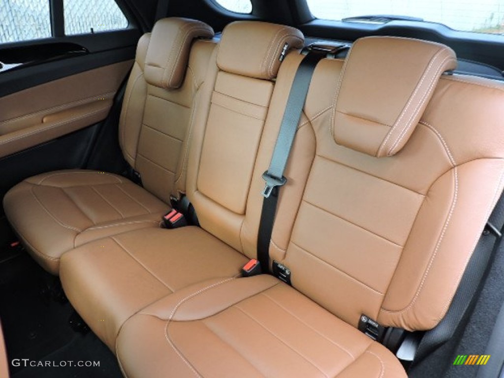 Saddle Brown Black Interior 2016 Mercedes Benz Gle 350