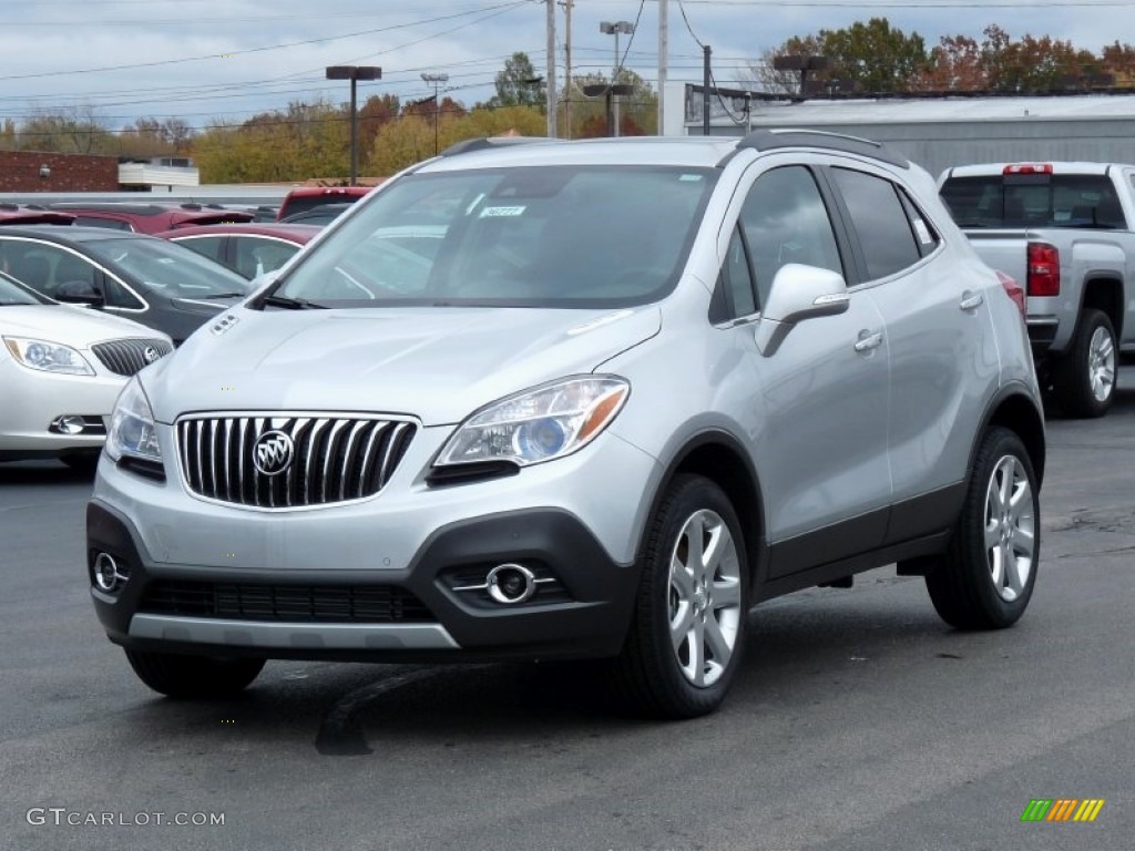 Quicksilver Metallic 2015 Buick Encore Premium AWD Exterior Photo #108326625