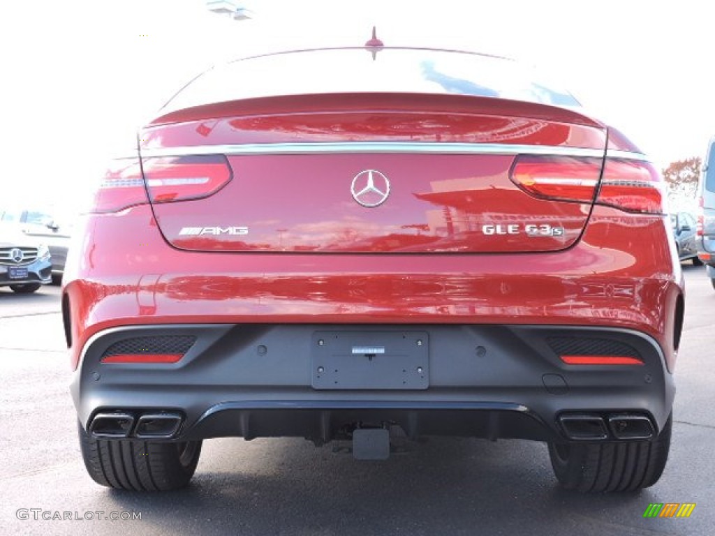 designo Cardinal Red Metallic 2016 Mercedes-Benz GLE 63 S AMG 4Matic Coupe Exterior Photo #108326740