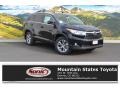 2015 Attitude Black Metallic Toyota Highlander XLE AWD  photo #1