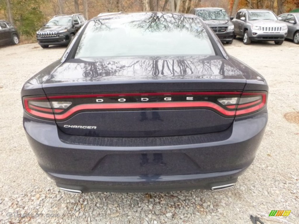 2016 Charger SE - Jazz Blue Pearl Coat / Black photo #4