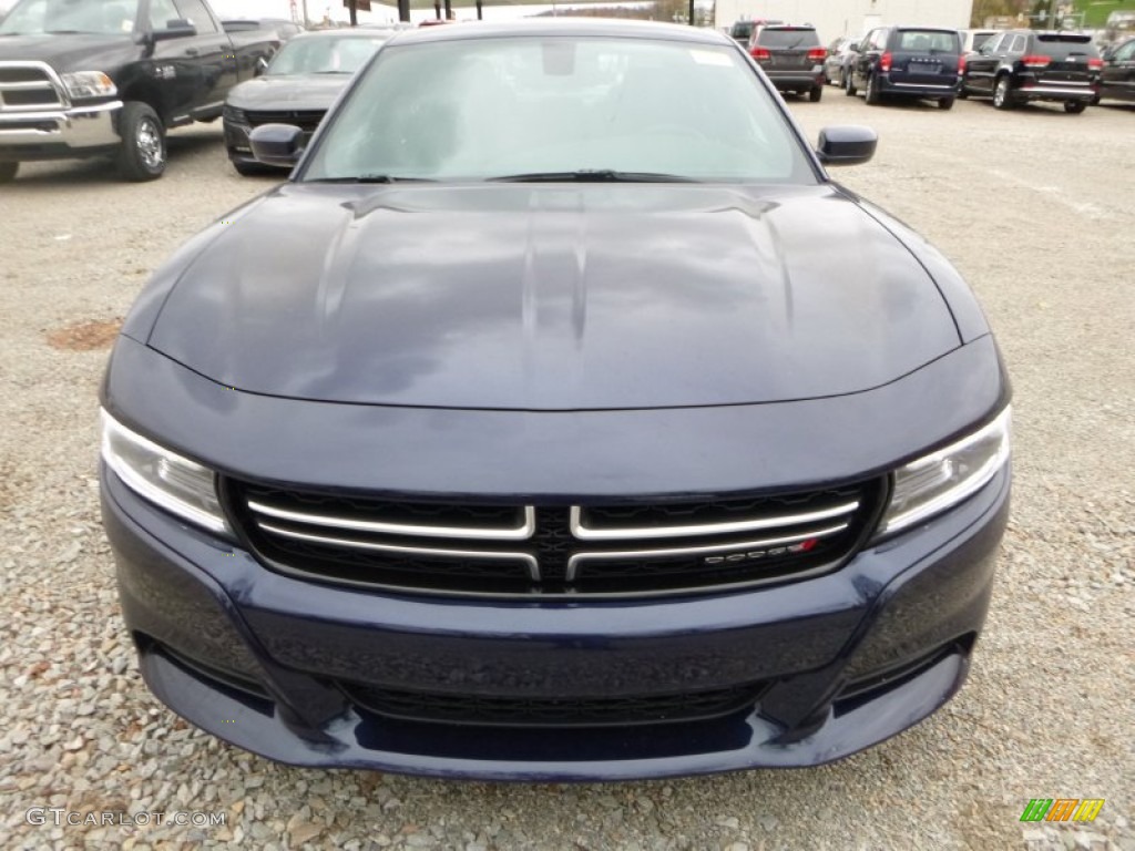 Jazz Blue Pearl Coat 2016 Dodge Charger SE Exterior Photo #108328902