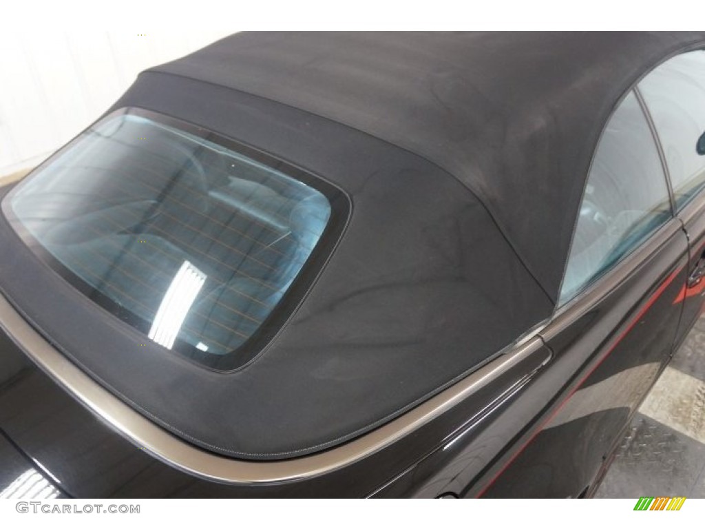 2002 CLK 55 AMG Cabriolet - Black / Charcoal photo #18