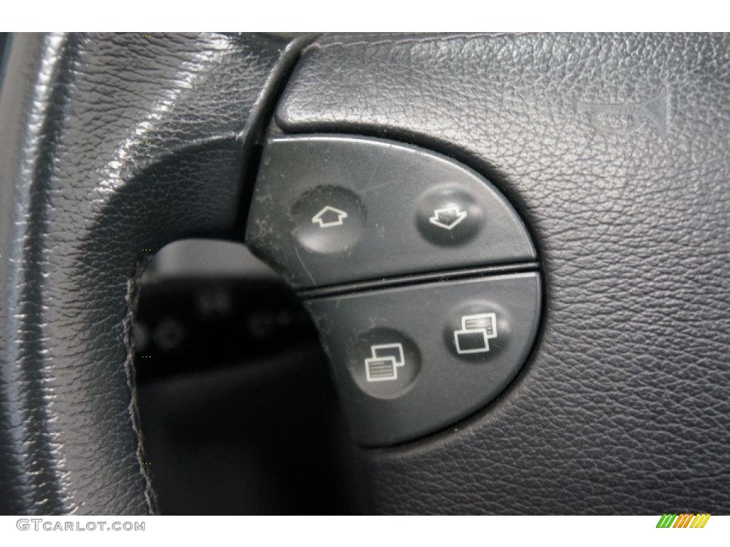 2002 CLK 55 AMG Cabriolet - Black / Charcoal photo #30