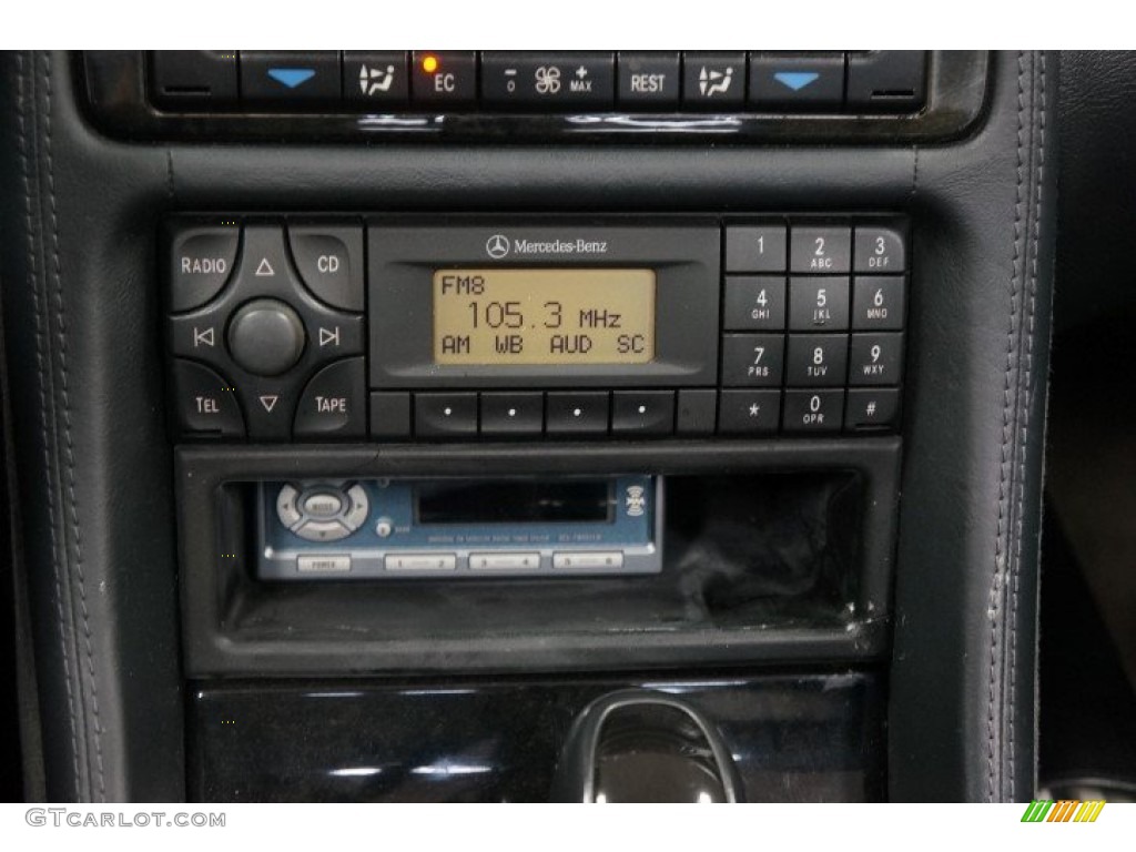 2002 CLK 55 AMG Cabriolet - Black / Charcoal photo #38