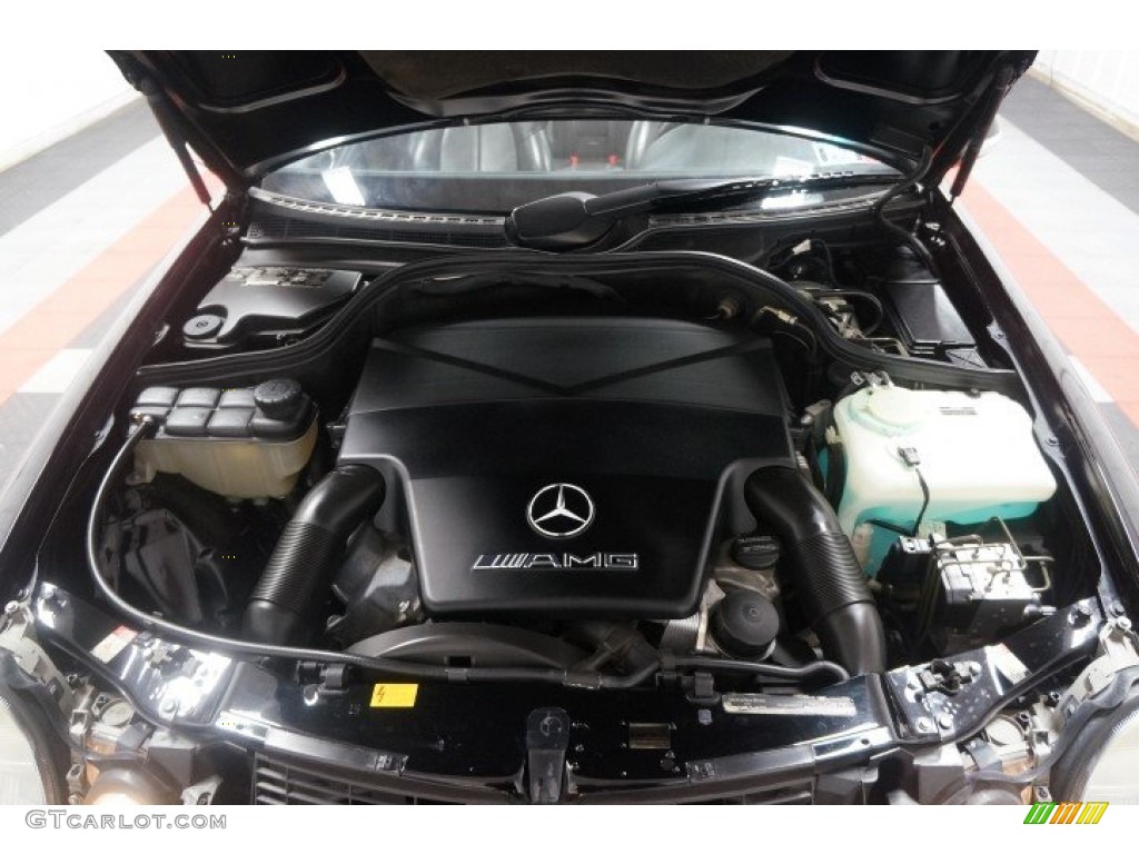 2002 CLK 55 AMG Cabriolet - Black / Charcoal photo #44