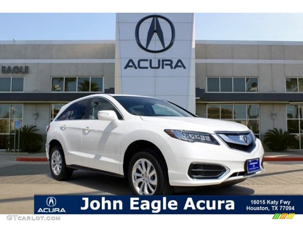 White Diamond Pearl Acura RDX