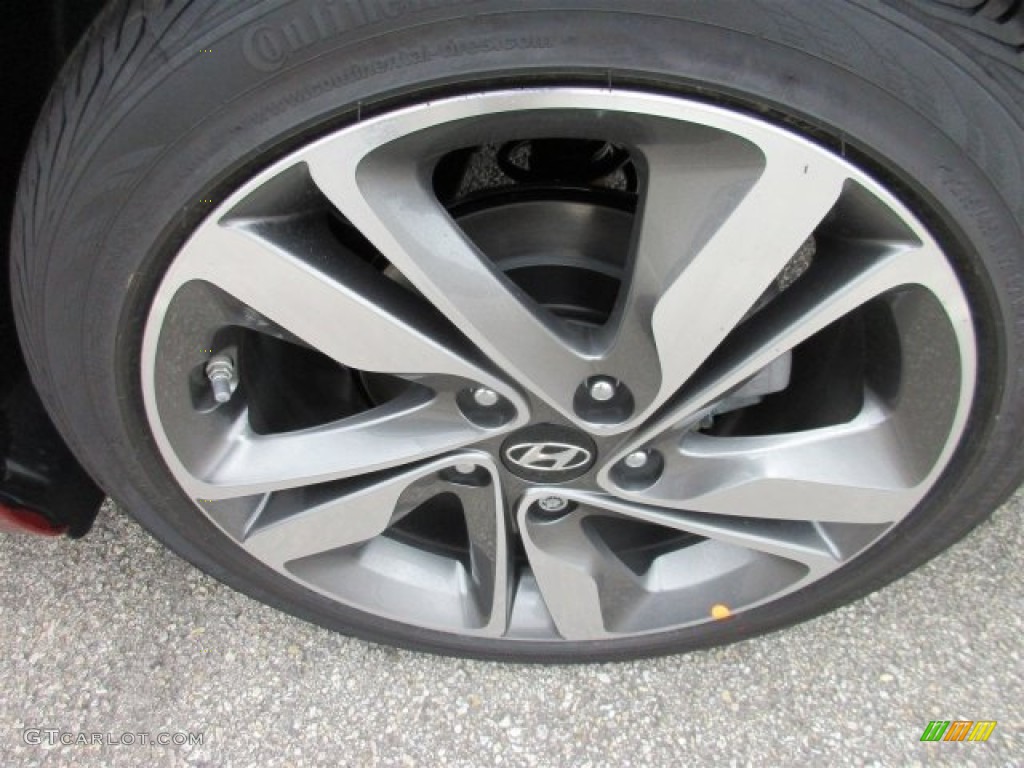 2016 Elantra Limited - Red / Black photo #3