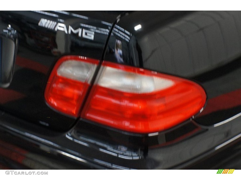2002 CLK 55 AMG Cabriolet - Black / Charcoal photo #61