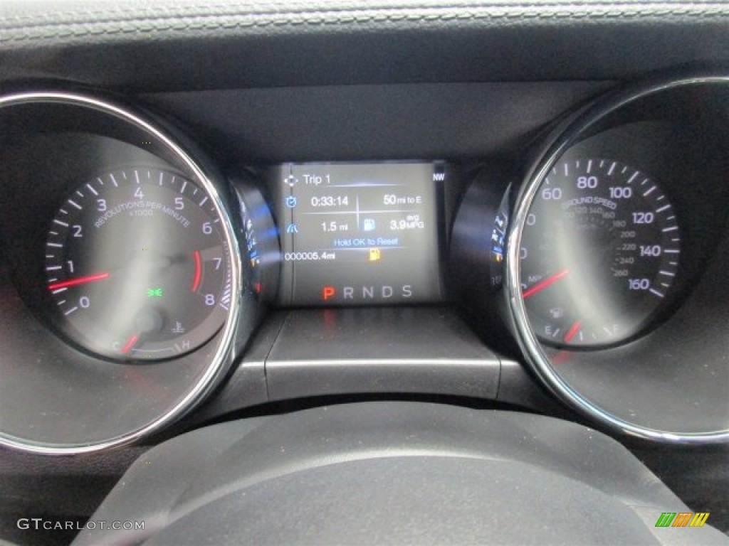 2016 Mustang V6 Coupe - Deep Impact Blue Metallic / Ebony photo #18