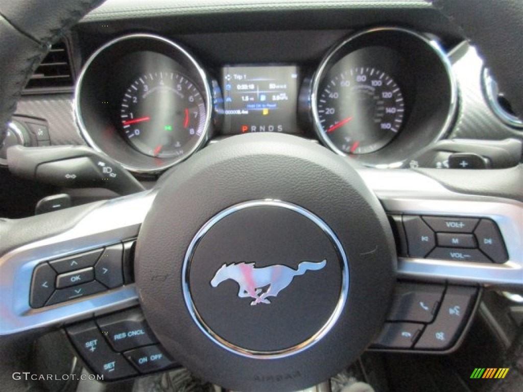 2016 Mustang V6 Coupe - Deep Impact Blue Metallic / Ebony photo #19