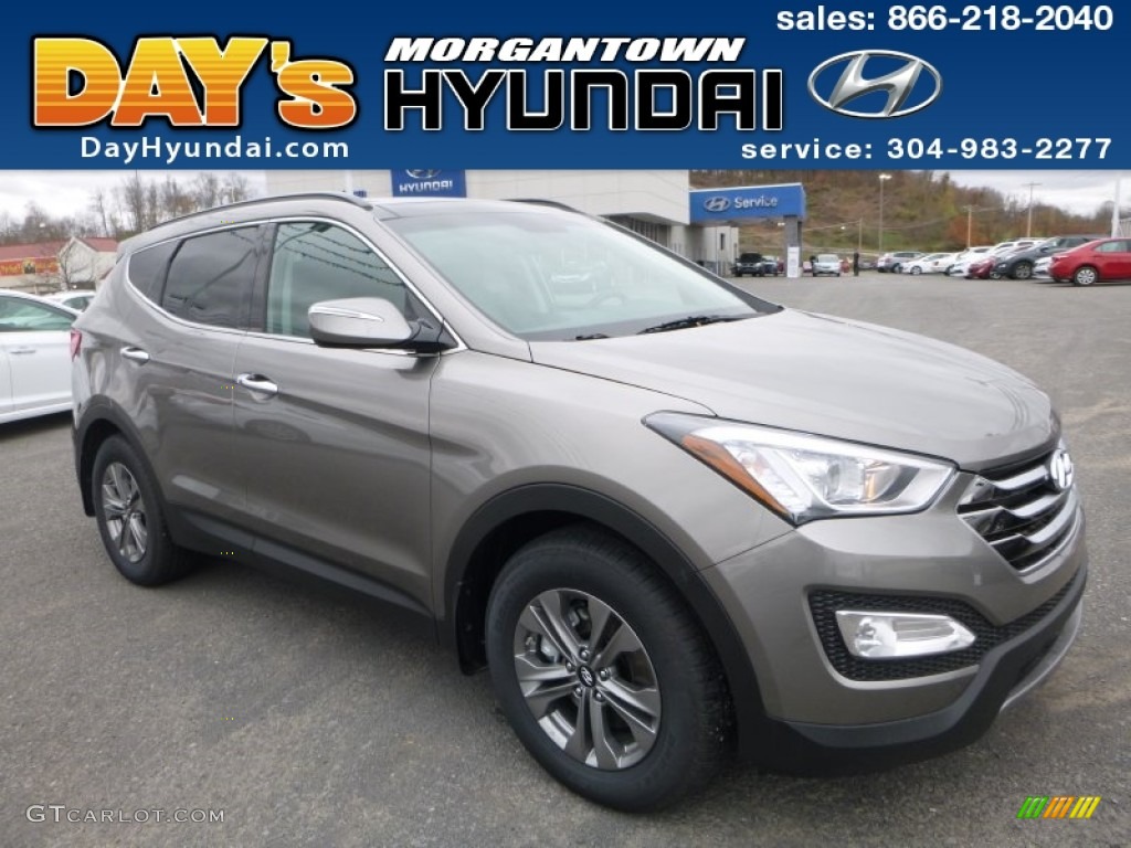 2016 Santa Fe Sport AWD - Mineral Gray / Gray photo #1