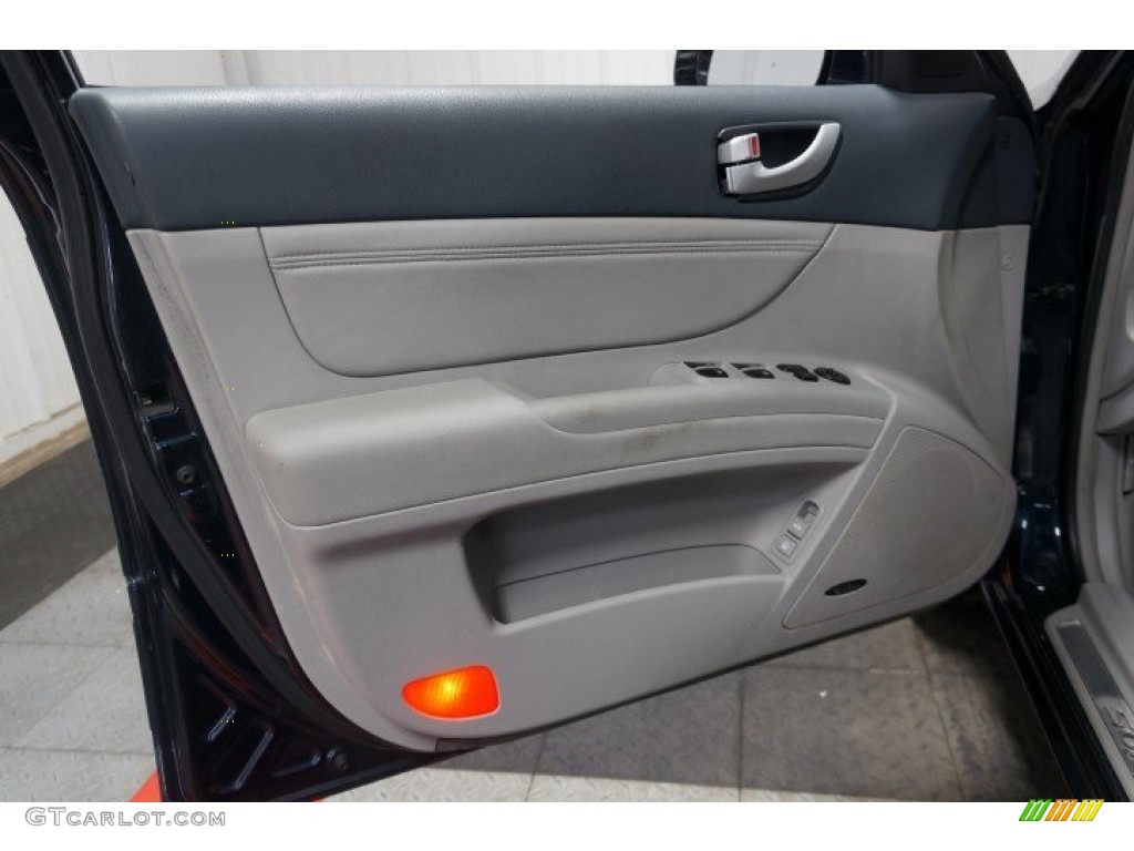 2007 Sonata SE V6 - Deepwater Blue / Gray photo #12