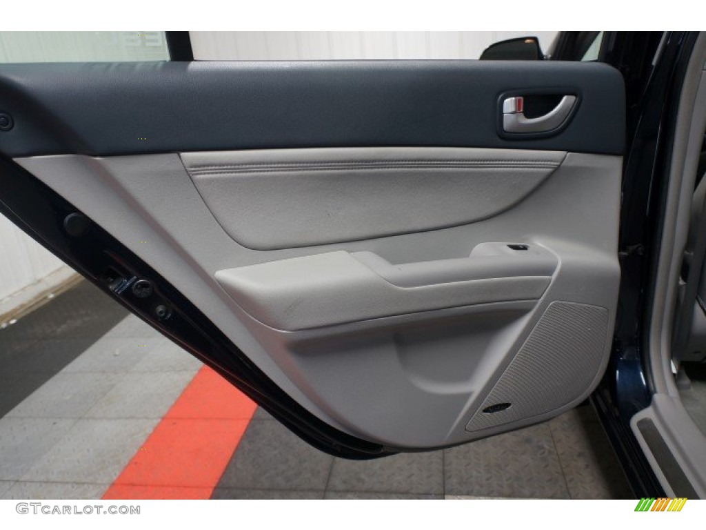 2007 Sonata SE V6 - Deepwater Blue / Gray photo #15