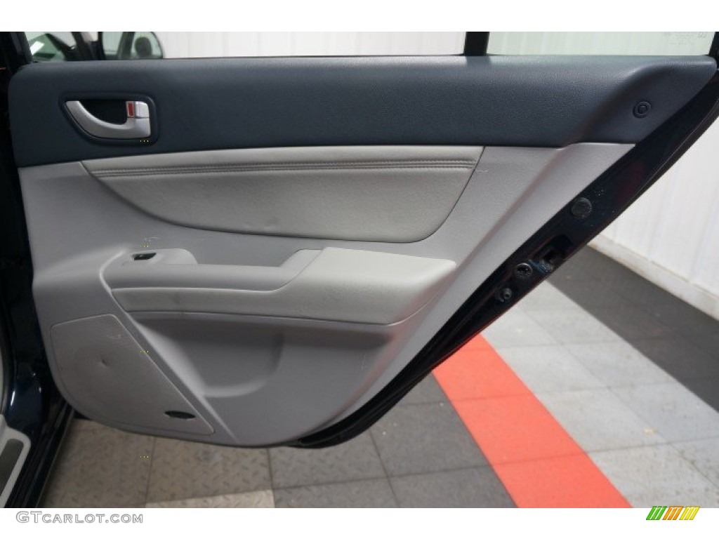 2007 Sonata SE V6 - Deepwater Blue / Gray photo #16