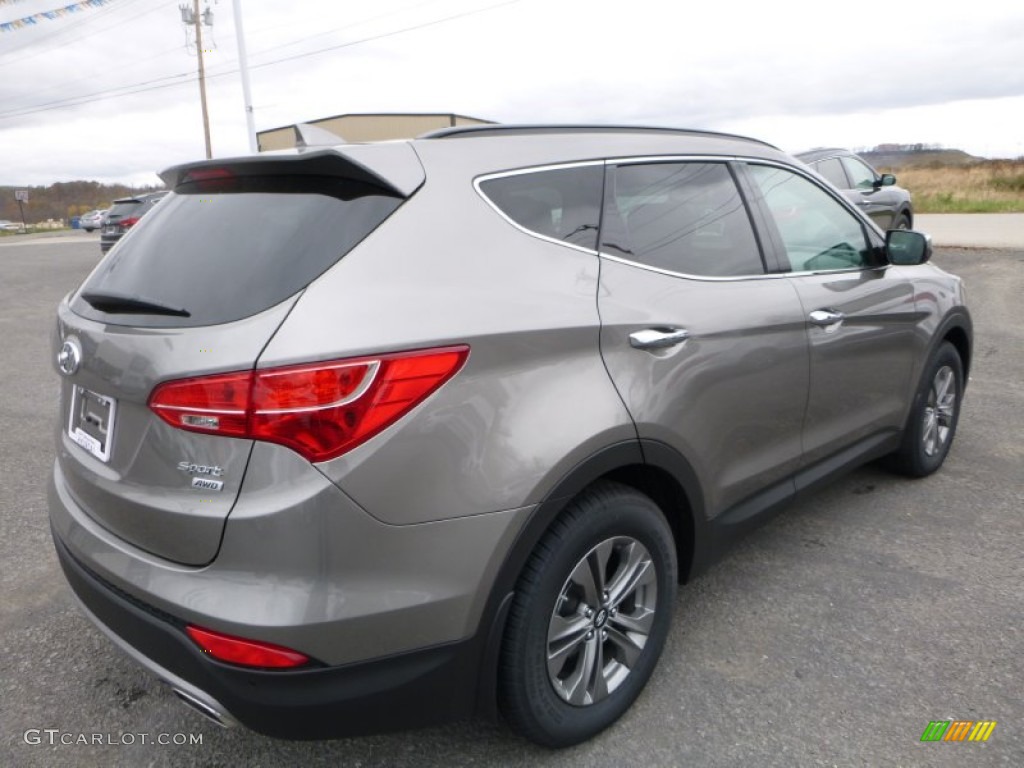 2016 Santa Fe Sport AWD - Mineral Gray / Gray photo #7