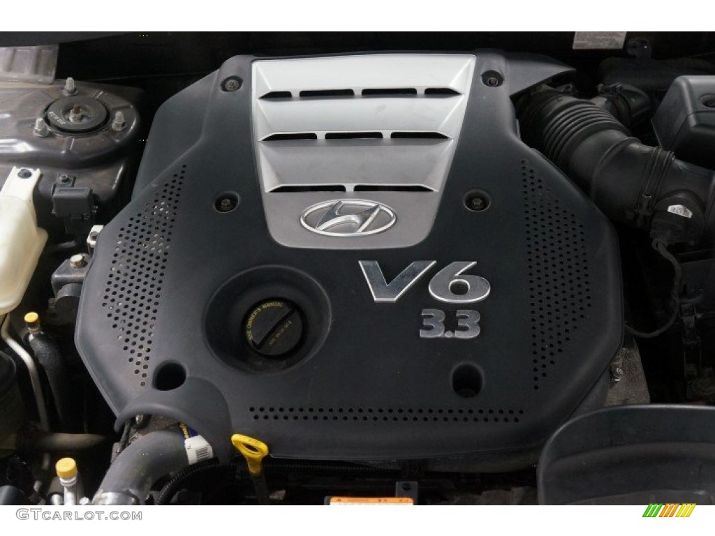 2007 Sonata SE V6 - Deepwater Blue / Gray photo #38